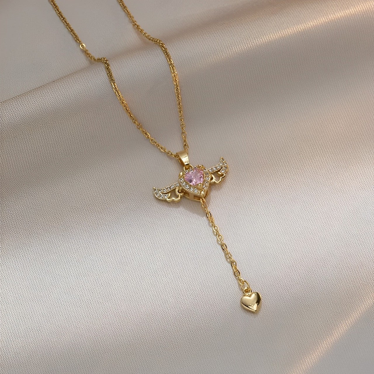 Lustrella™ Crystal Heart Necklace