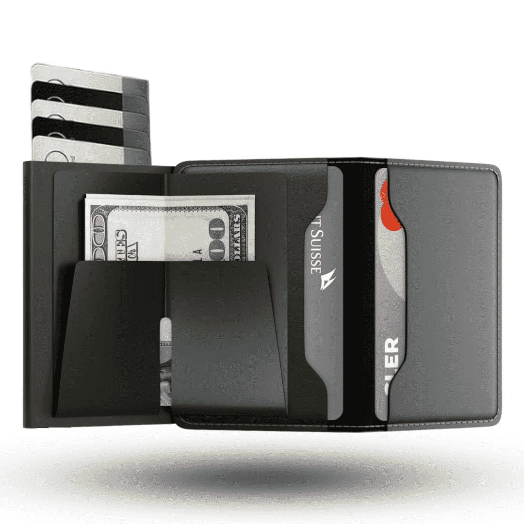 AIRTAG SLIDE WALLET™ - PREMIUM LEATHER
